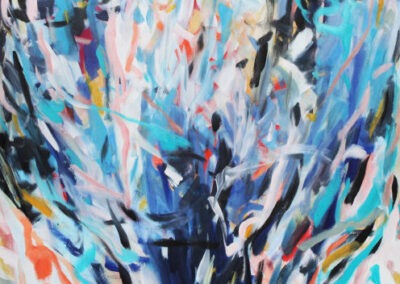 "Laudatio for a Friend" Abstrakte Kunst